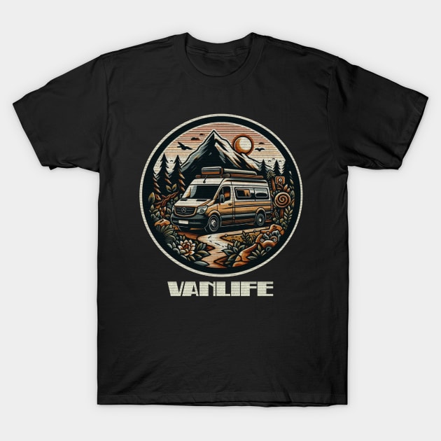 Sprinter Van tiny home T-Shirt by Tofuvanman